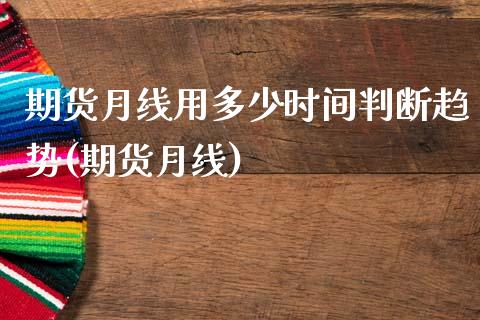期货月线用多少时间判断趋势(期货月线)_https://www.zztgc.com_原油期货_第1张