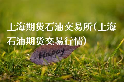 上海期货石油交易所(上海石油期货交易行情)_https://www.zztgc.com_期货入门_第1张