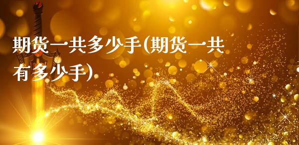 期货一共多少手(期货一共有多少手)_https://www.zztgc.com_期货直播_第1张