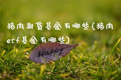 猪肉期货基金有哪些(猪肉etf基金有哪些)_https://www.zztgc.com_期货开户_第1张