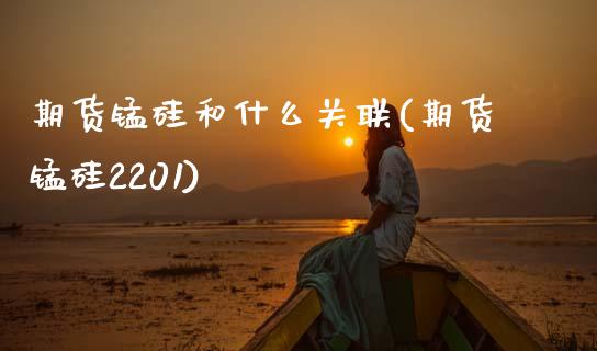 期货锰硅和什么关联(期货锰硅2201)_https://www.zztgc.com_黄金期货_第1张