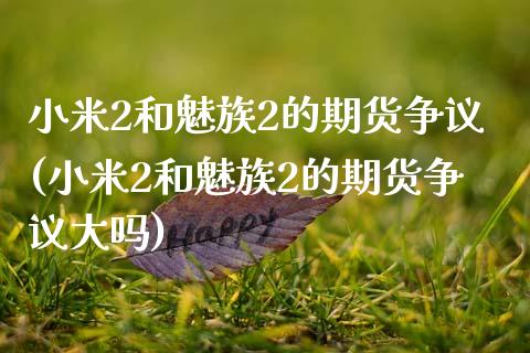 小米2和魅族2的期货争议(小米2和魅族2的期货争议大吗)_https://www.zztgc.com_期货直播_第1张