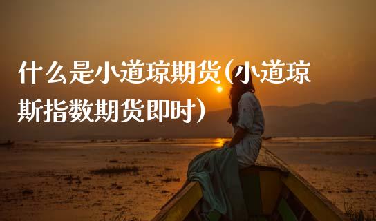什么是小道琼期货(小道琼斯指数期货即时)_https://www.zztgc.com_原油期货_第1张
