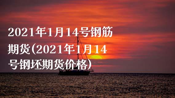 2021年1月14号钢筋期货(2021年1月14号钢坯期货价格)_https://www.zztgc.com_原油期货_第1张