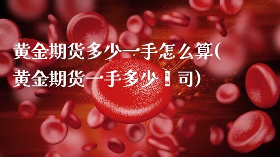 黄金期货多少一手怎么算(黄金期货一手多少盎司)_https://www.zztgc.com_期货行情_第1张