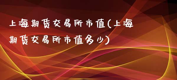 上海期货交易所市值(上海期货交易所市值多少)_https://www.zztgc.com_黄金期货_第1张