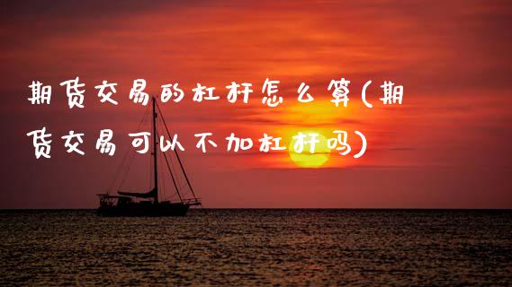 期货交易的杠杆怎么算(期货交易可以不加杠杆吗)_https://www.zztgc.com_期货入门_第1张