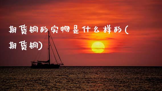 期货铜的实物是什么样的(期货铜)_https://www.zztgc.com_期货直播_第1张