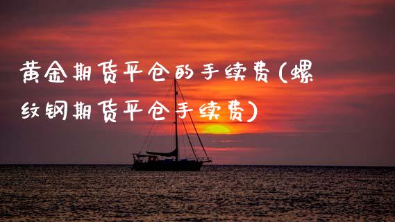 黄金期货平仓的手续费(螺纹钢期货平仓手续费)_https://www.zztgc.com_期货行情_第1张