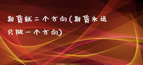 期货就二个方向(期货永远只做一个方向)_https://www.zztgc.com_期货入门_第1张