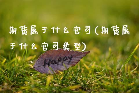 期货属于什么官司(期货属于什么官司类型)_https://www.zztgc.com_原油期货_第1张