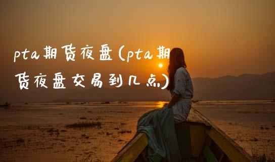 pta期货夜盘(pta期货夜盘交易到几点)_https://www.zztgc.com_原油期货_第1张