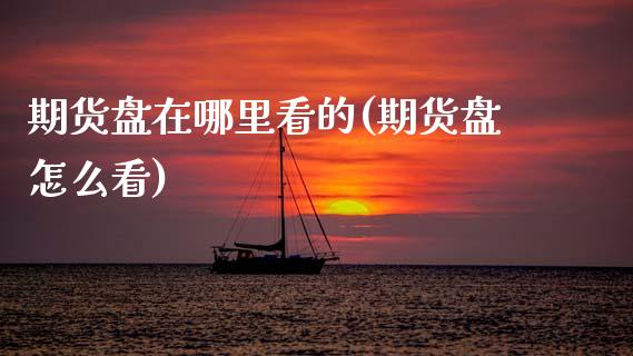 期货盘在哪里看的(期货盘怎么看)_https://www.zztgc.com_期货行情_第1张