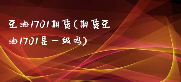 豆油1701期货(期货豆油1701是一级吗)_https://www.zztgc.com_期货入门_第1张