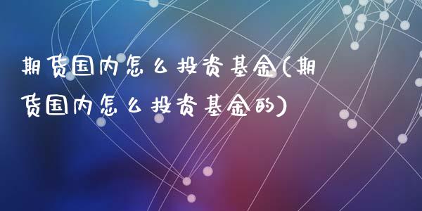 期货国内怎么投资基金(期货国内怎么投资基金的)_期货入门_第1张_珍投期货网 期货国内怎么投资基金(期货国内怎么投资基金的)_https://www.zztgc.com_期货入门_第1张
