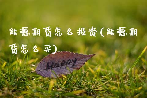 能源期货怎么投资(能源期货怎么买)_https://www.zztgc.com_期货行情_第1张
