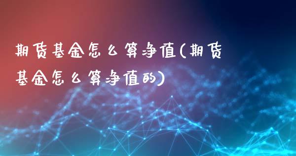 期货基金怎么算净值(期货基金怎么算净值的)_https://www.zztgc.com_期货行情_第1张