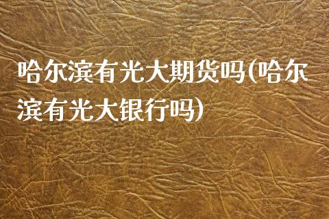 哈尔滨有光大期货吗(哈尔滨有光大银行吗)_https://www.zztgc.com_期货直播_第1张