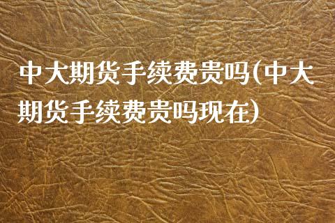 中大期货手续费贵吗(中大期货手续费贵吗现在)_https://www.zztgc.com_期货入门_第1张