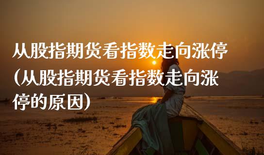 从股指期货看指数走向涨停(从股指期货看指数走向涨停的原因)_https://www.zztgc.com_期货入门_第1张