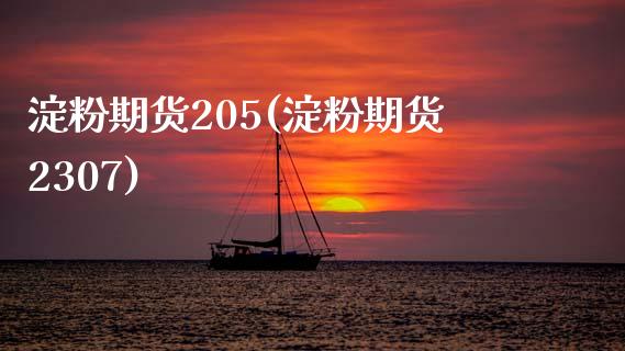 淀粉期货205(淀粉期货2307)_https://www.zztgc.com_期货行情_第1张