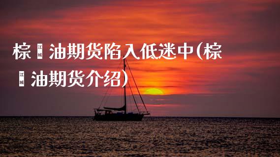 棕榈油期货陷入低迷中(棕榈油期货介绍)_https://www.zztgc.com_期货直播_第1张