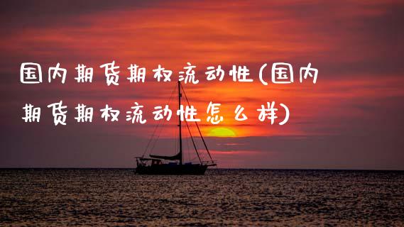 国内期货期权流动性(国内期货期权流动性怎么样)_https://www.zztgc.com_期货行情_第1张