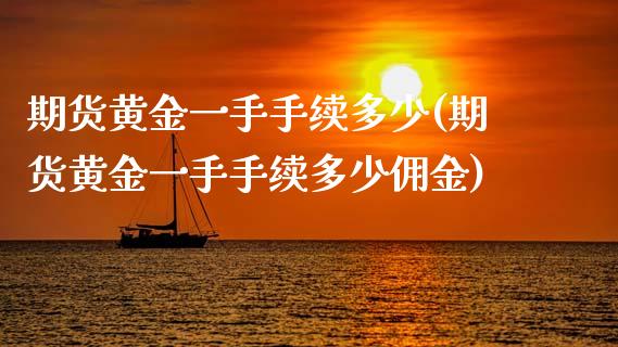 期货黄金一手手续多少(期货黄金一手手续多少佣金)_https://www.zztgc.com_黄金期货_第1张