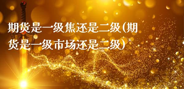 期货是一级焦还是二级(期货是一级市场还是二级)_https://www.zztgc.com_期货行情_第1张