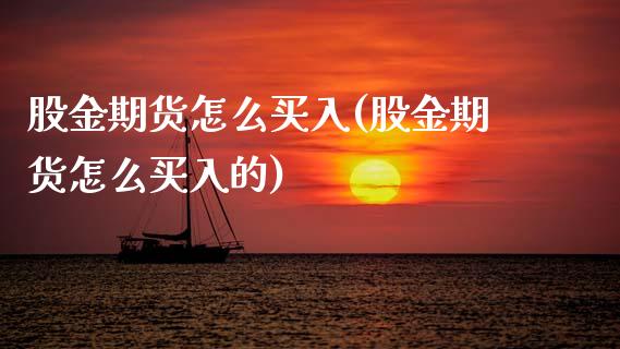 股金期货怎么买入(股金期货怎么买入的)_https://www.zztgc.com_期货入门_第1张