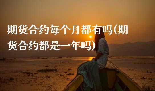 期货合约每个月都有吗(期货合约都是一年吗)_https://www.zztgc.com_原油期货_第1张