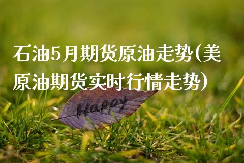 石油5月期货原油走势(美原油期货实时行情走势)_https://www.zztgc.com_期货行情_第1张
