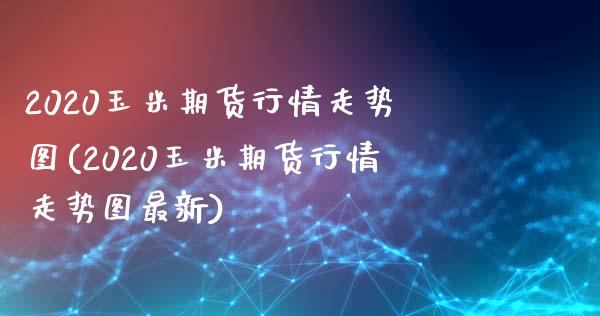 2020玉米期货行情走势图(2020玉米期货行情走势图最新)_https://www.zztgc.com_期货行情_第1张