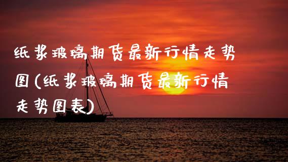 纸浆玻璃期货最新行情走势图(纸浆玻璃期货最新行情走势图表)_https://www.zztgc.com_黄金期货_第1张