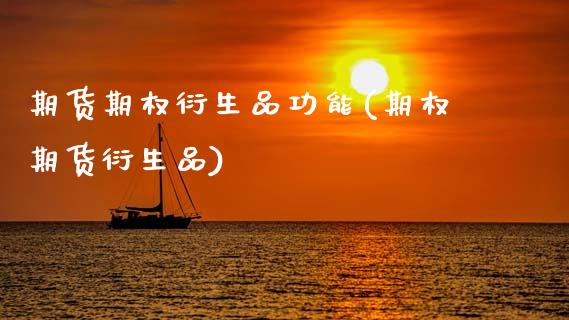 期货期权衍生品功能(期权期货衍生品)_https://www.zztgc.com_期货开户_第1张