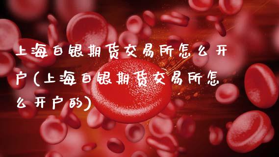 上海白银期货交易所怎么开户(上海白银期货交易所怎么开户的)_https://www.zztgc.com_期货直播_第1张