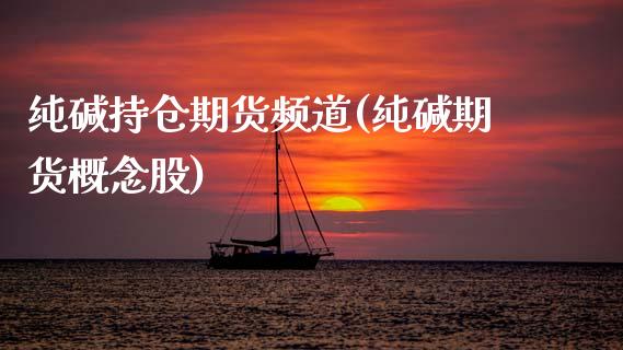纯碱持仓期货频道(纯碱期货概念股)_https://www.zztgc.com_期货开户_第1张