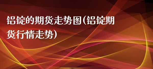 铝锭的期货走势图(铝锭期货行情走势)_https://www.zztgc.com_黄金期货_第1张