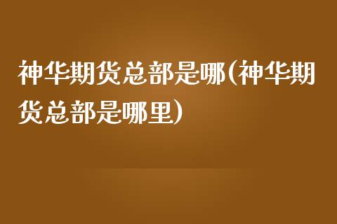 神华期货总部是哪(神华期货总部是哪里)_期货直播_第1张_珍投期货网 神华期货总部是哪(神华期货总部是哪里)_https://www.zztgc.com_期货直播_第1张