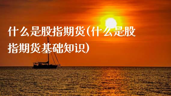 什么是股指期货(什么是股指期货基础知识)_https://www.zztgc.com_期货直播_第1张