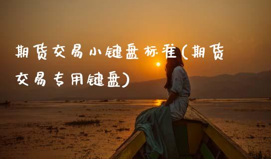 期货交易小键盘标准(期货交易专用键盘)_https://www.zztgc.com_黄金期货_第1张