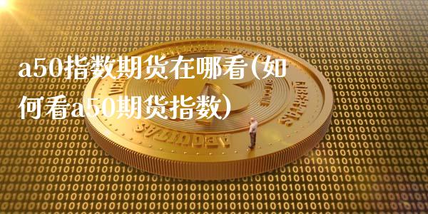 a50指数期货在哪看(如何看a50期货指数)_https://www.zztgc.com_原油期货_第1张