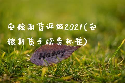 安粮期货评级2021(安粮期货手续费标准)_https://www.zztgc.com_期货入门_第1张