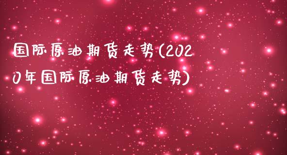 国际原油期货走势(2020年国际原油期货走势)_https://www.zztgc.com_原油期货_第1张