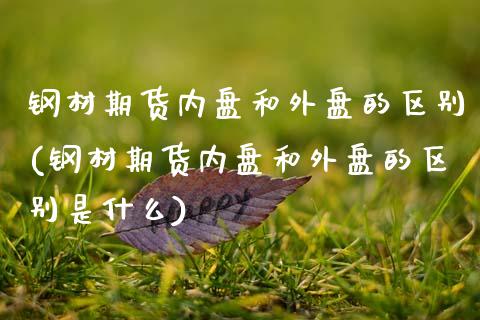 钢材期货内盘和外盘的区别(钢材期货内盘和外盘的区别是什么)_https://www.zztgc.com_期货直播_第1张