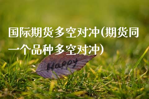 国际期货多空对冲(期货同一个品种多空对冲)_https://www.zztgc.com_黄金期货_第1张