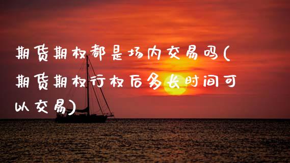 期货期权都是场内交易吗(期货期权行权后多长时间可以交易)_https://www.zztgc.com_期货行情_第1张
