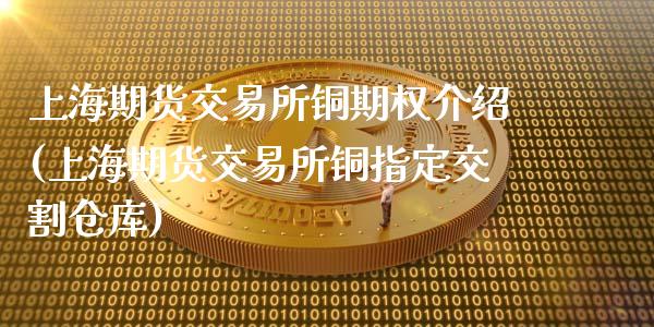 上海期货交易所铜期权介绍(上海期货交易所铜指定交割仓库)_https://www.zztgc.com_黄金期货_第1张
