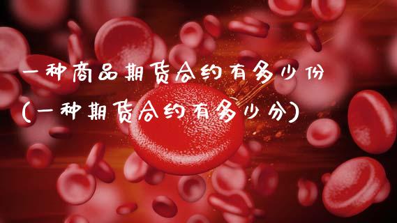 一种商品期货合约有多少份(一种期货合约有多少分)_https://www.zztgc.com_期货直播_第1张