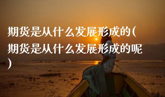 期货是从什么发展形成的(期货是从什么发展形成的呢)_https://www.zztgc.com_黄金期货_第1张